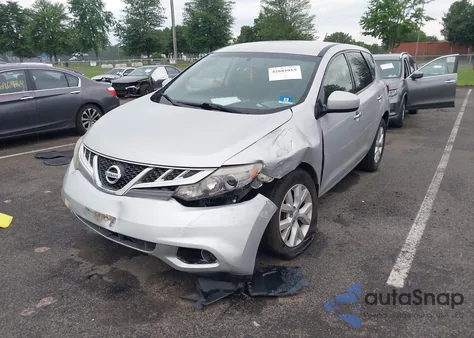 2014 Nissan Murano Le/S/Sl/Sv from USA, damaged, VIN JN8AZ1MU6EW409707
